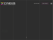 Tablet Screenshot of cynexis.com